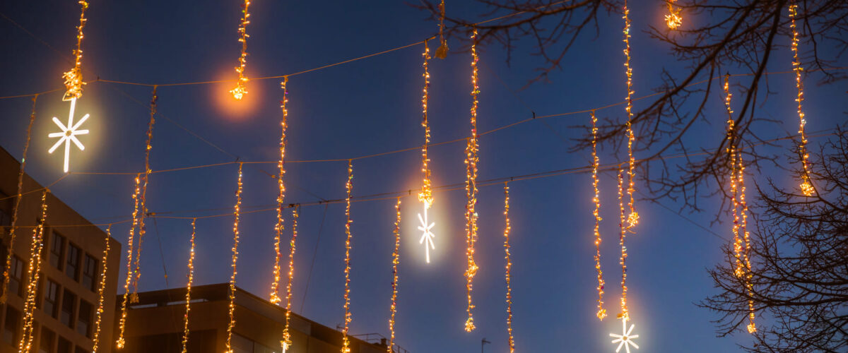 Luzes de Natal em Zaragoza