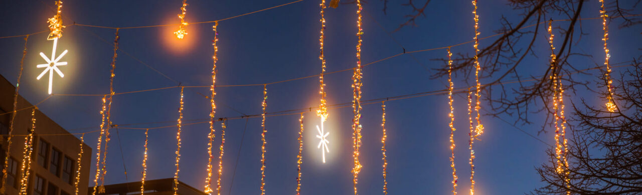 Luzes de Natal em Zaragoza