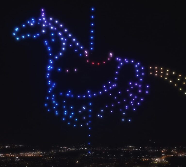 Espetáculo de Drones para o Natal