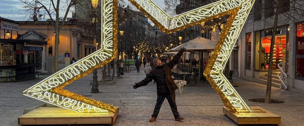 Luzes de Natal em Girona
