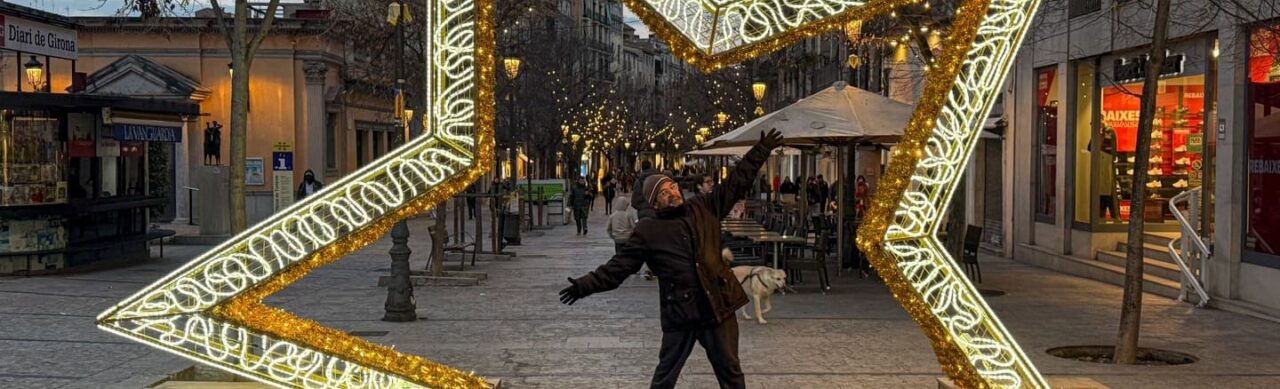 Luzes de Natal em Girona