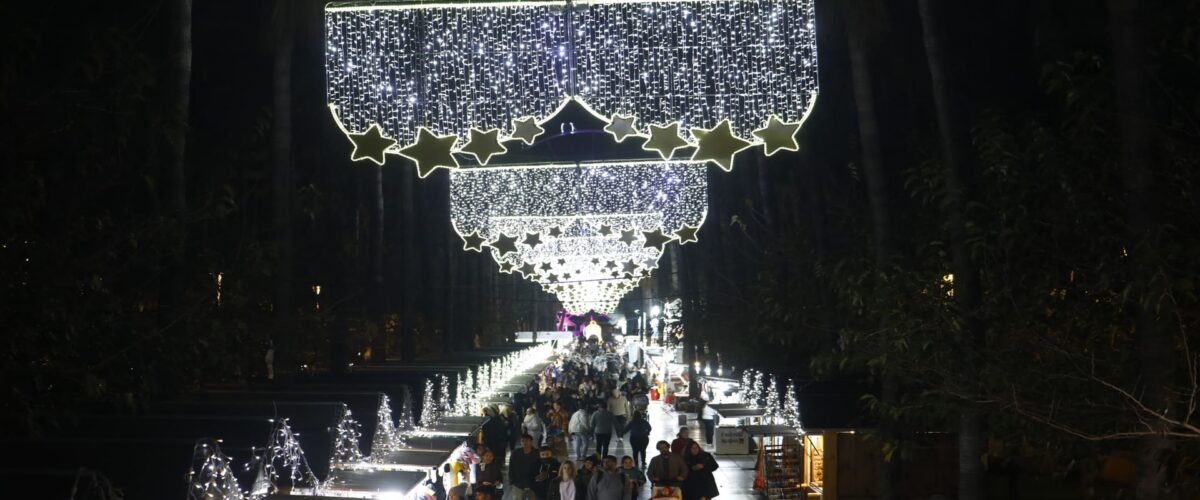 Luzes de Natal em Almería
