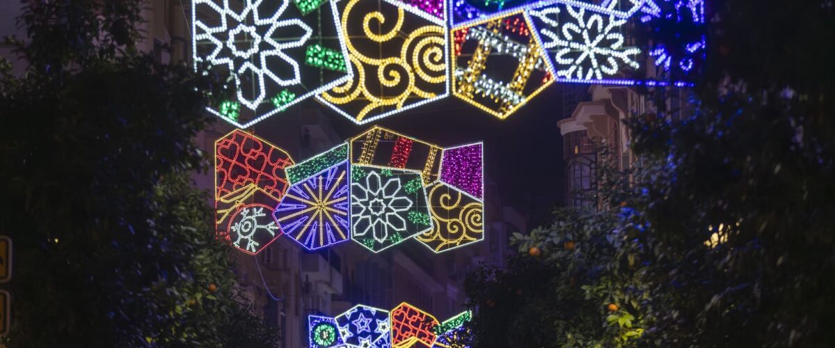 Luzes de Natal em Huelva