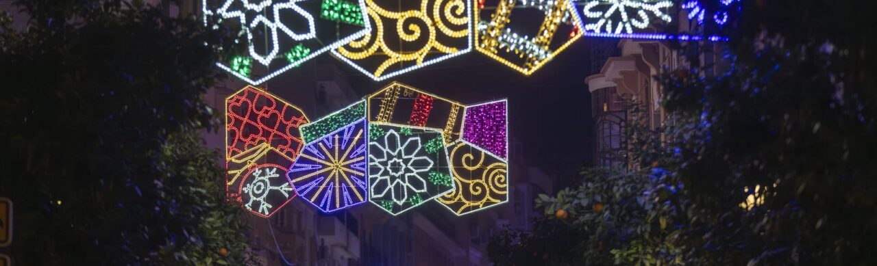 Luzes de Natal em Huelva