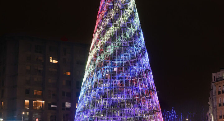 Luzes de Natal em Bilbau