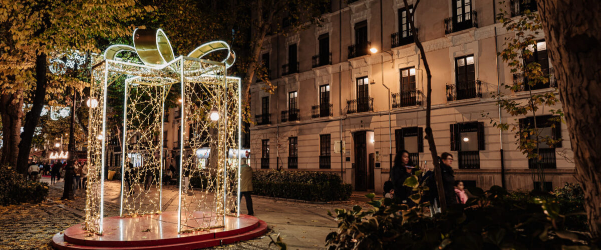 Luzes de Natal em Granada
