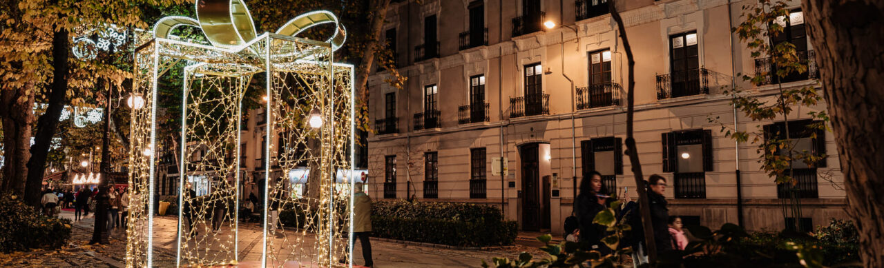 Luzes de Natal em Granada