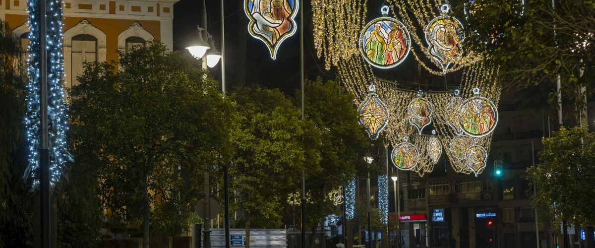 Luzes de Natal em Huelva