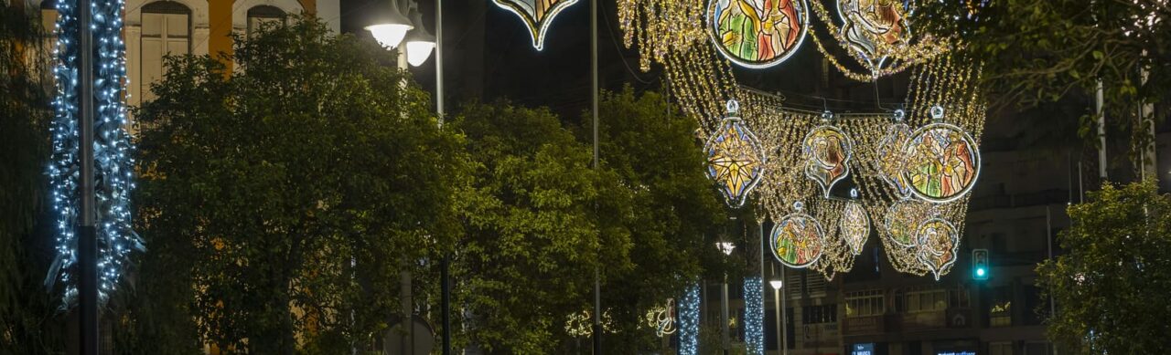 Luzes de Natal em Huelva