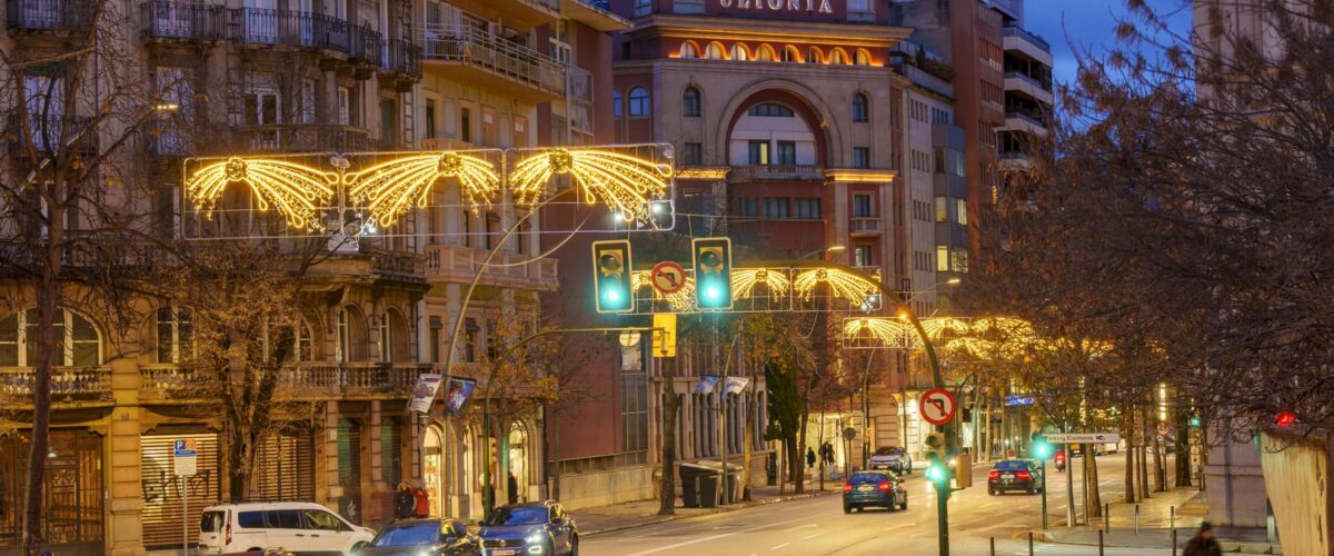 Luzes de Natal em Girona