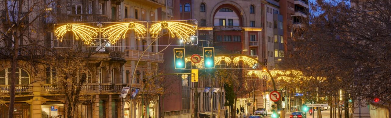 Luzes de Natal em Girona