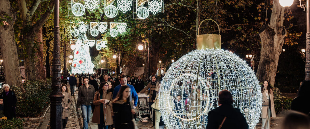 Luzes de Natal em Granada