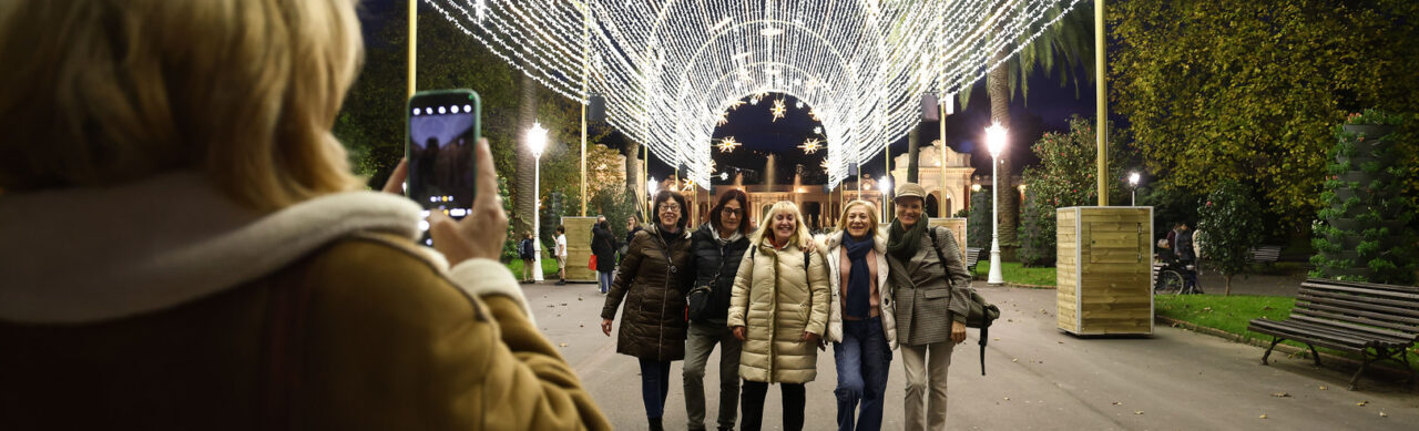 Luzes de Natal em Bilbau