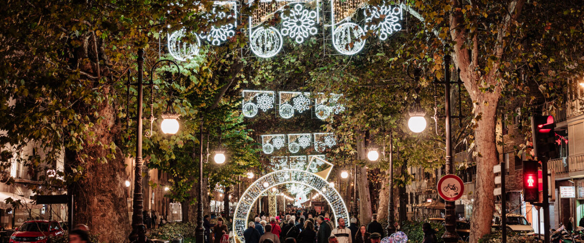 Luzes de Natal em Granada