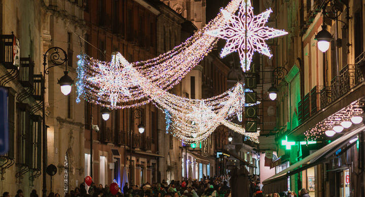 Luzes de Natal em León