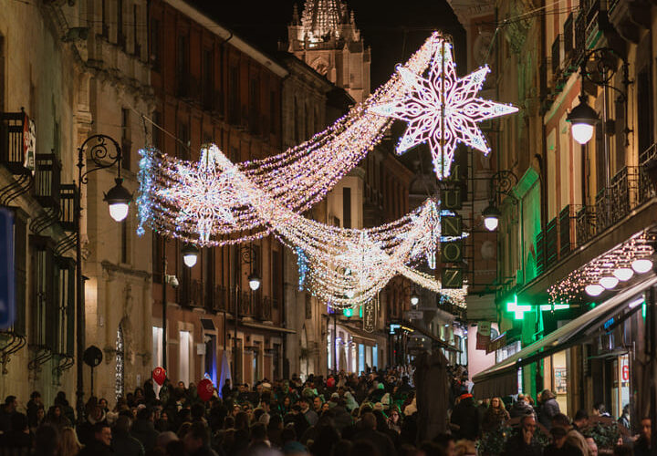Luzes de Natal em León