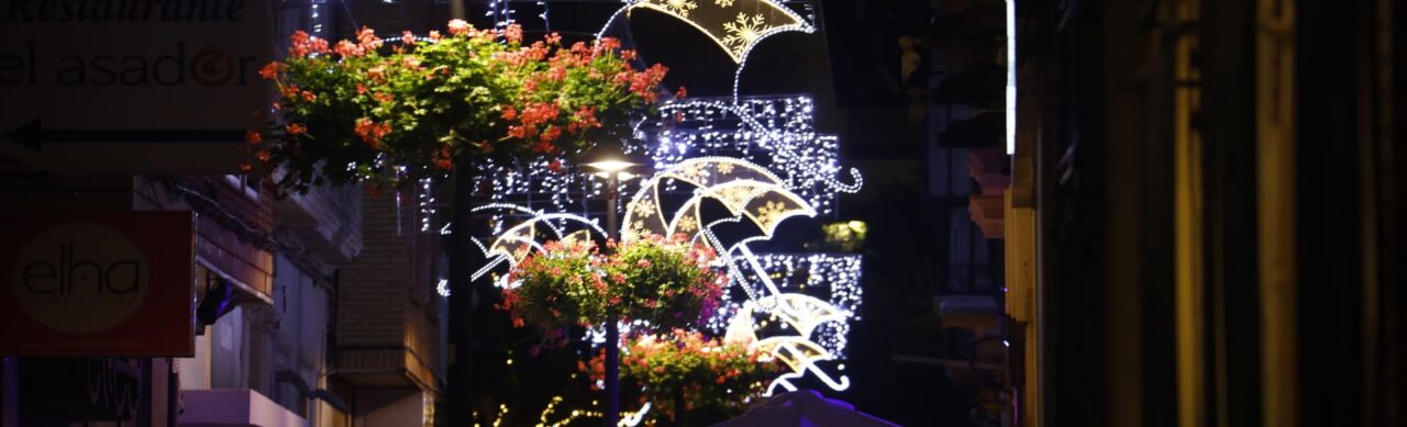 Luzes de Natal em Almería