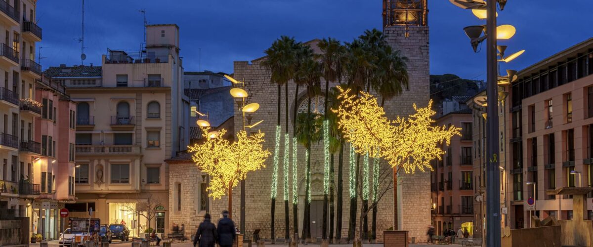 Luzes de Natal em Girona