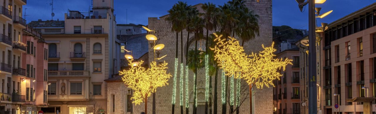 Luzes de Natal em Girona
