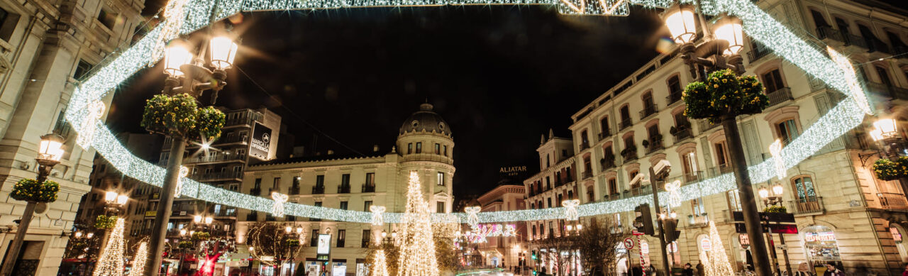 Luzes de Natal em Granada