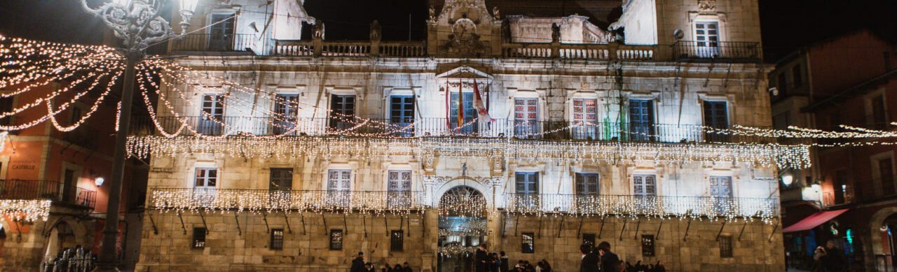 Luzes de Natal em León