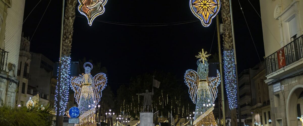 Luzes de Natal em Huelva